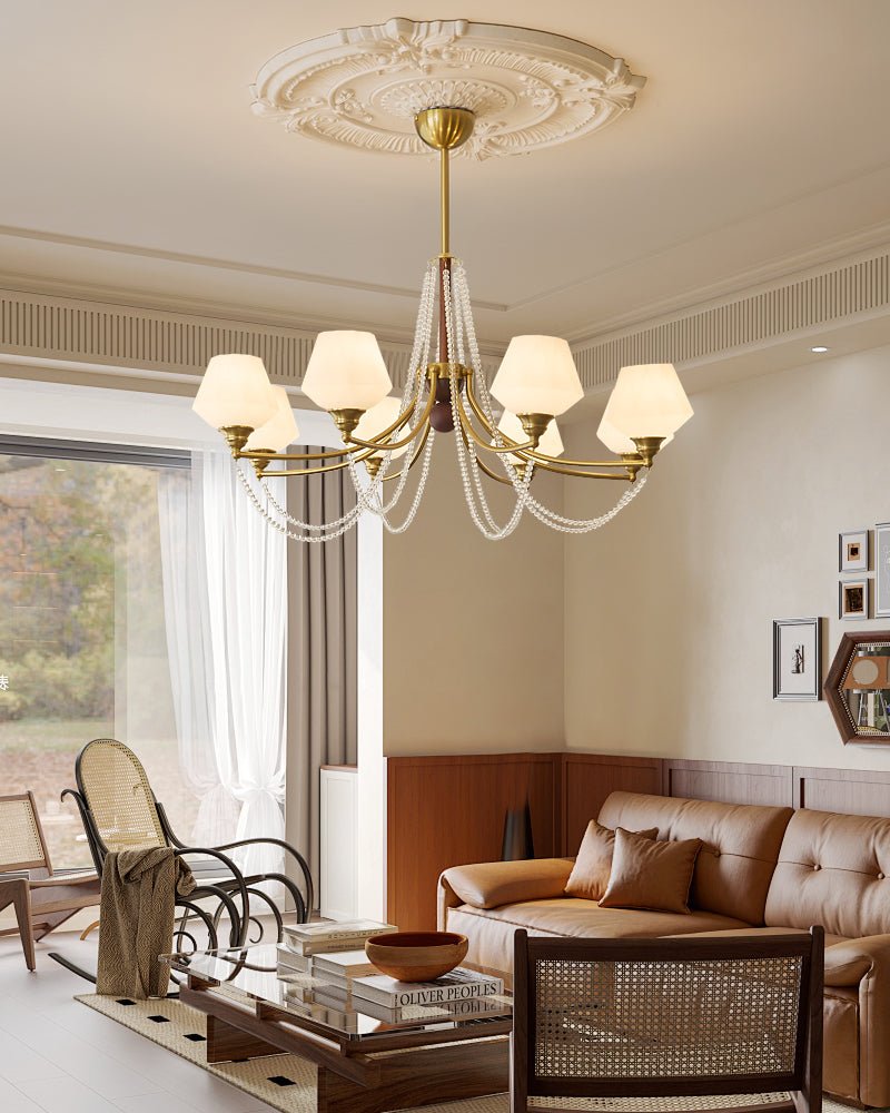 Rasora Wood Chandelier-Moonnatur