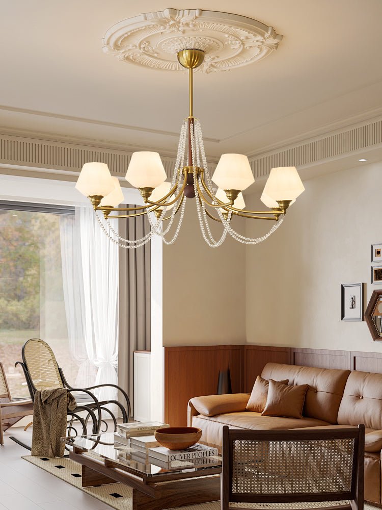 Rasora Wood Chandelier-Moonnatur