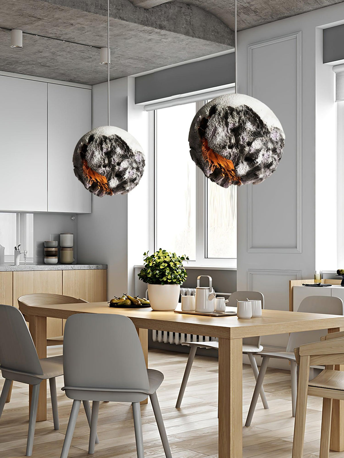 Vostria Polyethylene Pendant Lamp-Moonnatur