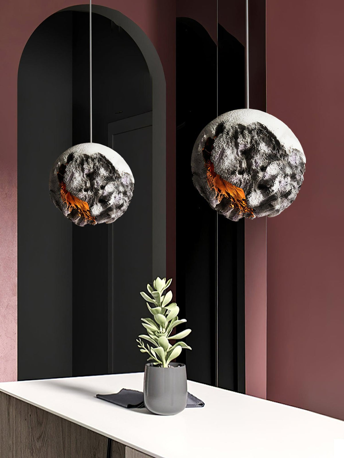Vostria Polyethylene Pendant Lamp-Moonnatur