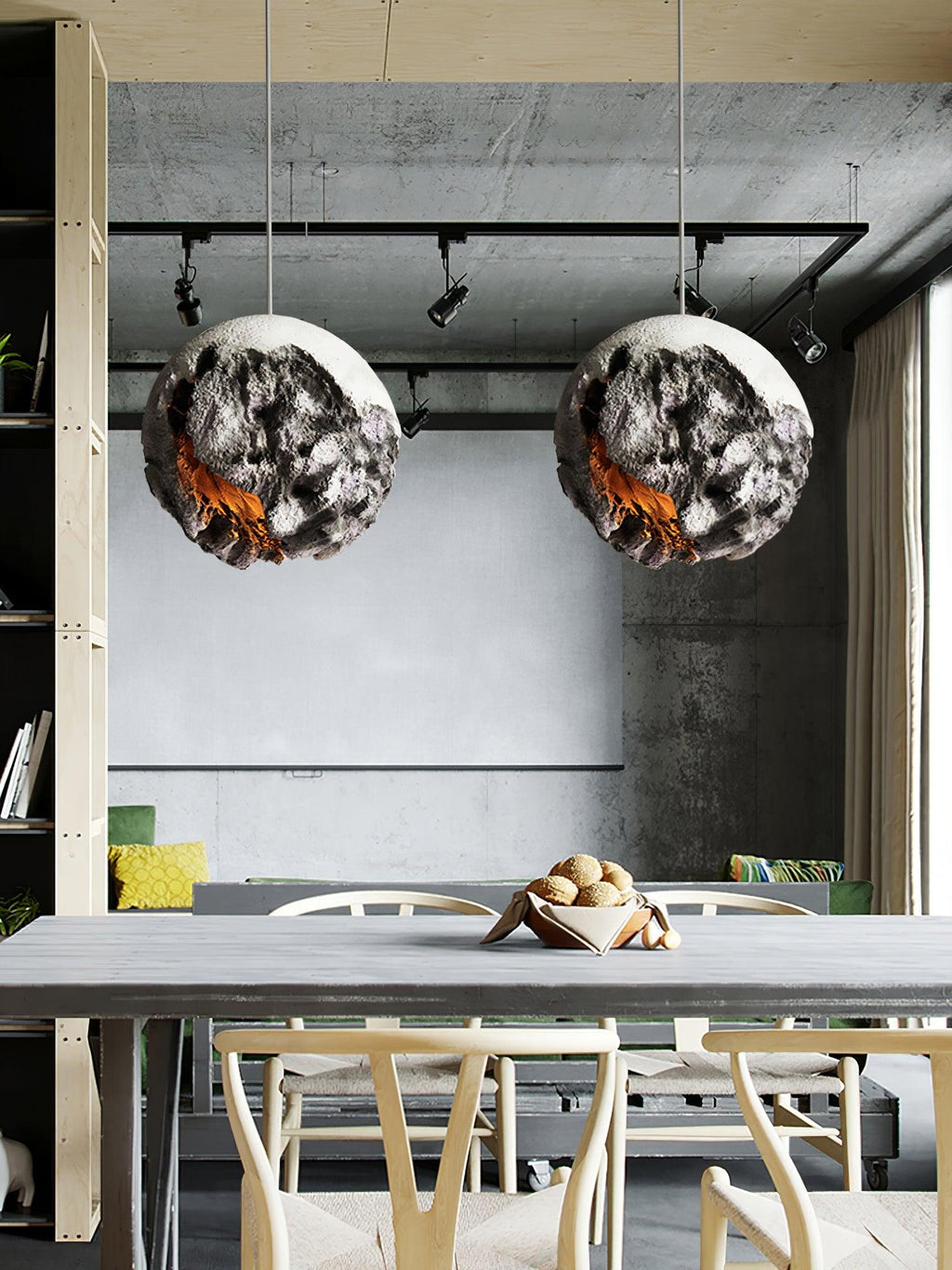 Vostria Polyethylene Pendant Lamp-Moonnatur