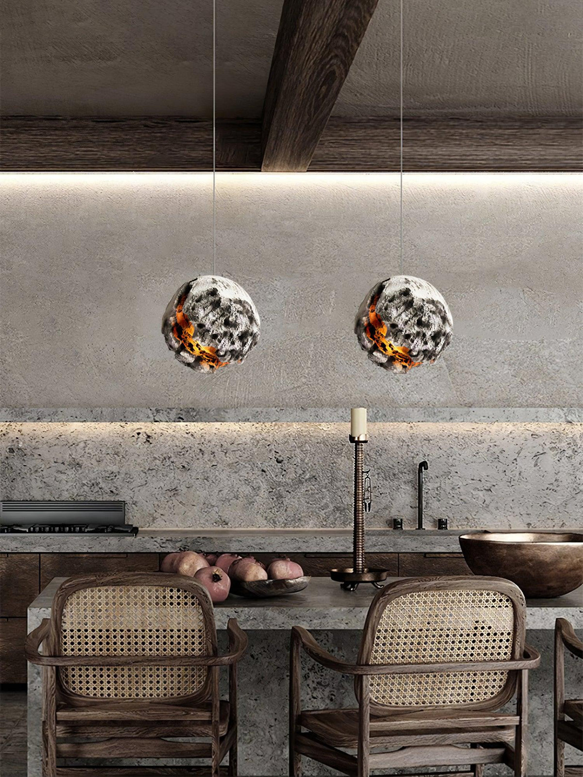 Vostria Polyethylene Pendant Lamp-Moonnatur