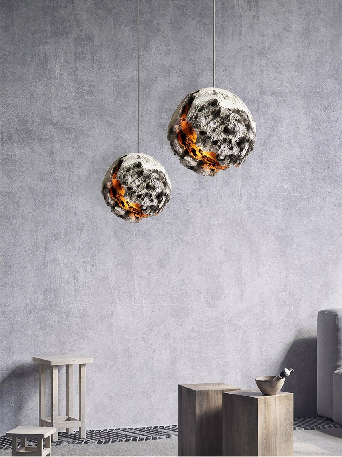 Vostria Polyethylene Pendant Lamp-Moonnatur