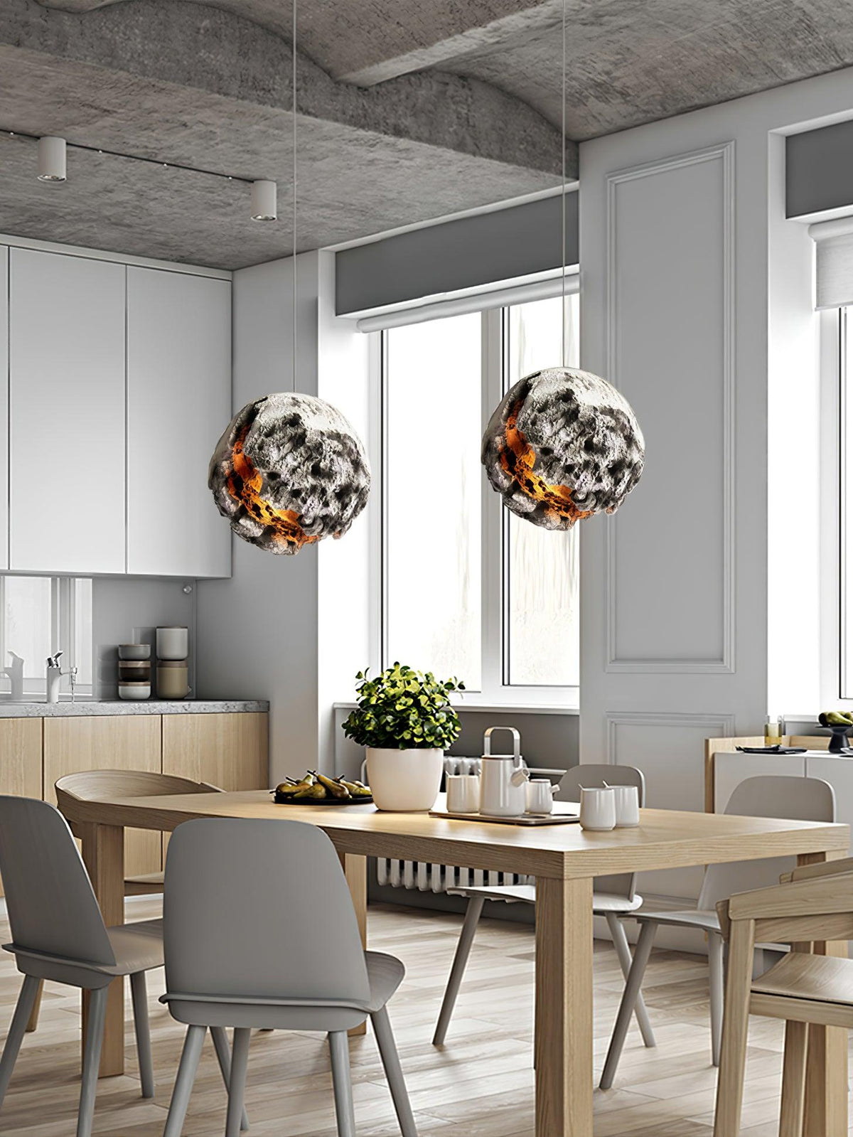 Vostria Polyethylene Pendant Lamp-Moonnatur