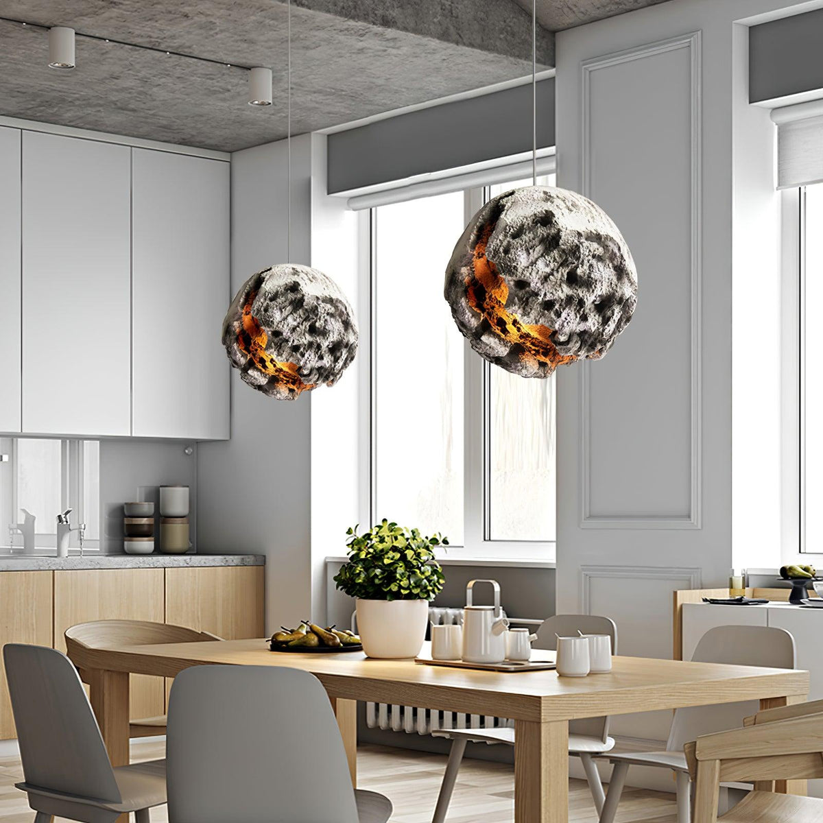 Vostria Polyethylene Pendant Lamp-Moonnatur