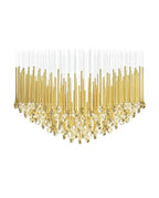 Tamelia Glass Chandelier-Moonnatur