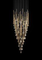 Tamelia Glass Chandelier-Moonnatur