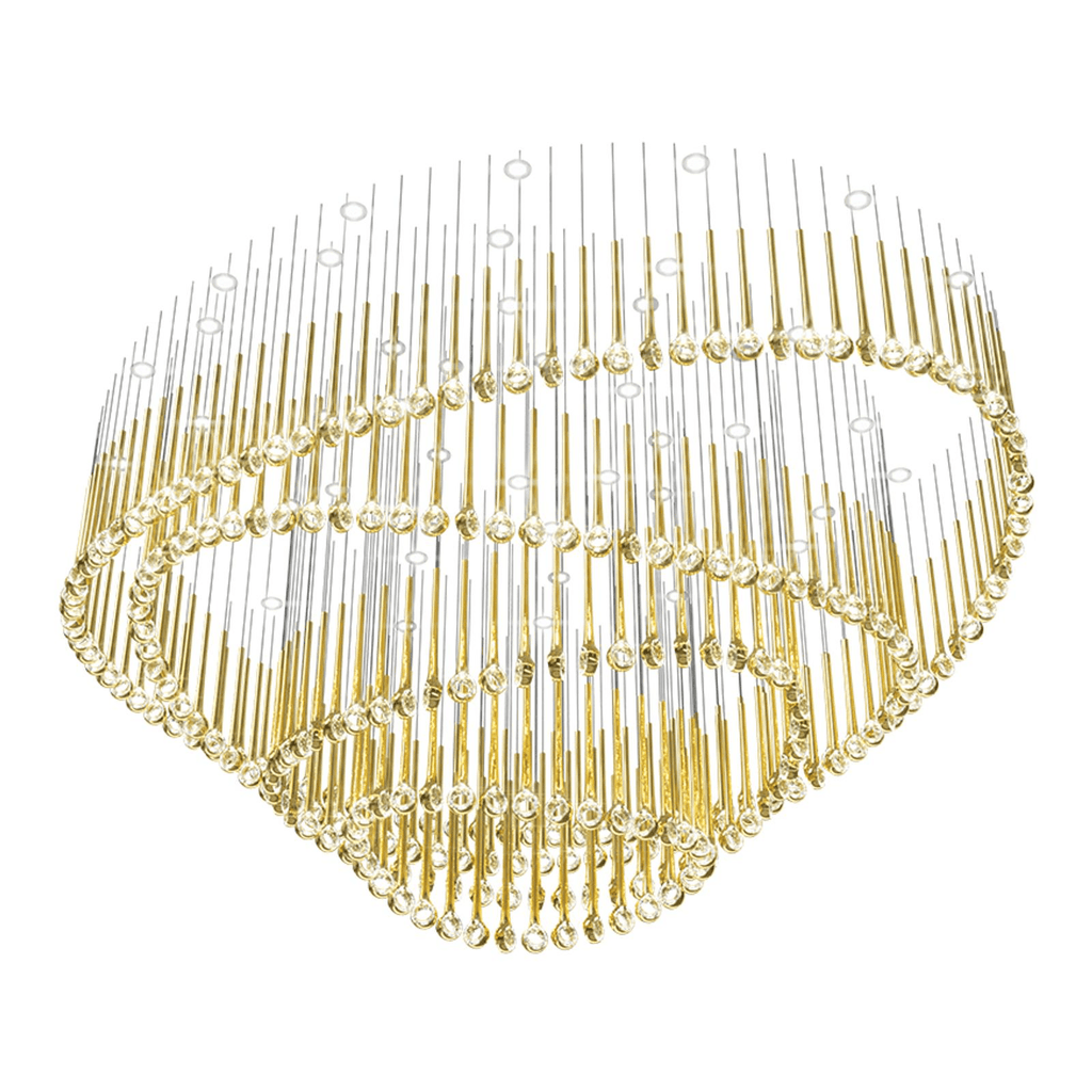 Tamelia Glass Chandelier-Moonnatur