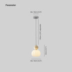 Nethenlynne Acrylic Pendant Light-Moonnatur