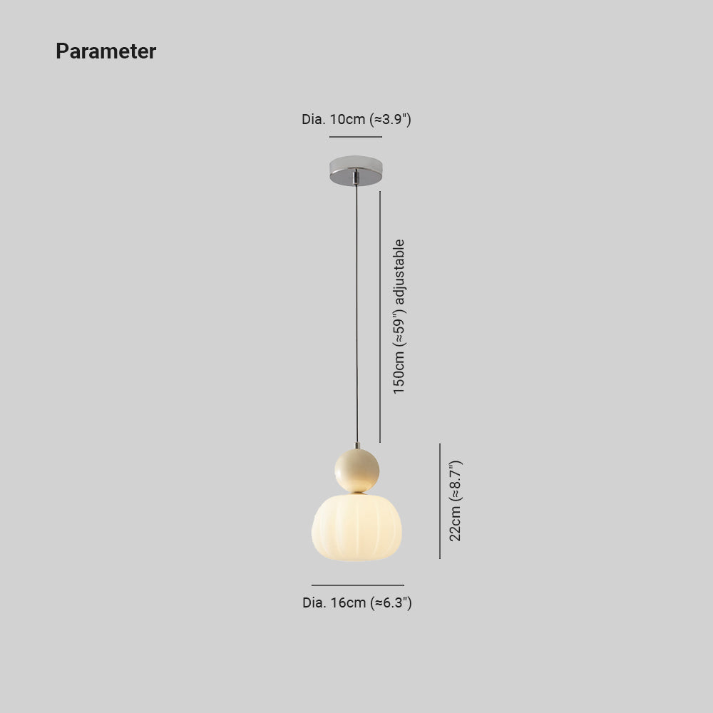 Nethenlynne Acrylic Pendant Light-Moonnatur