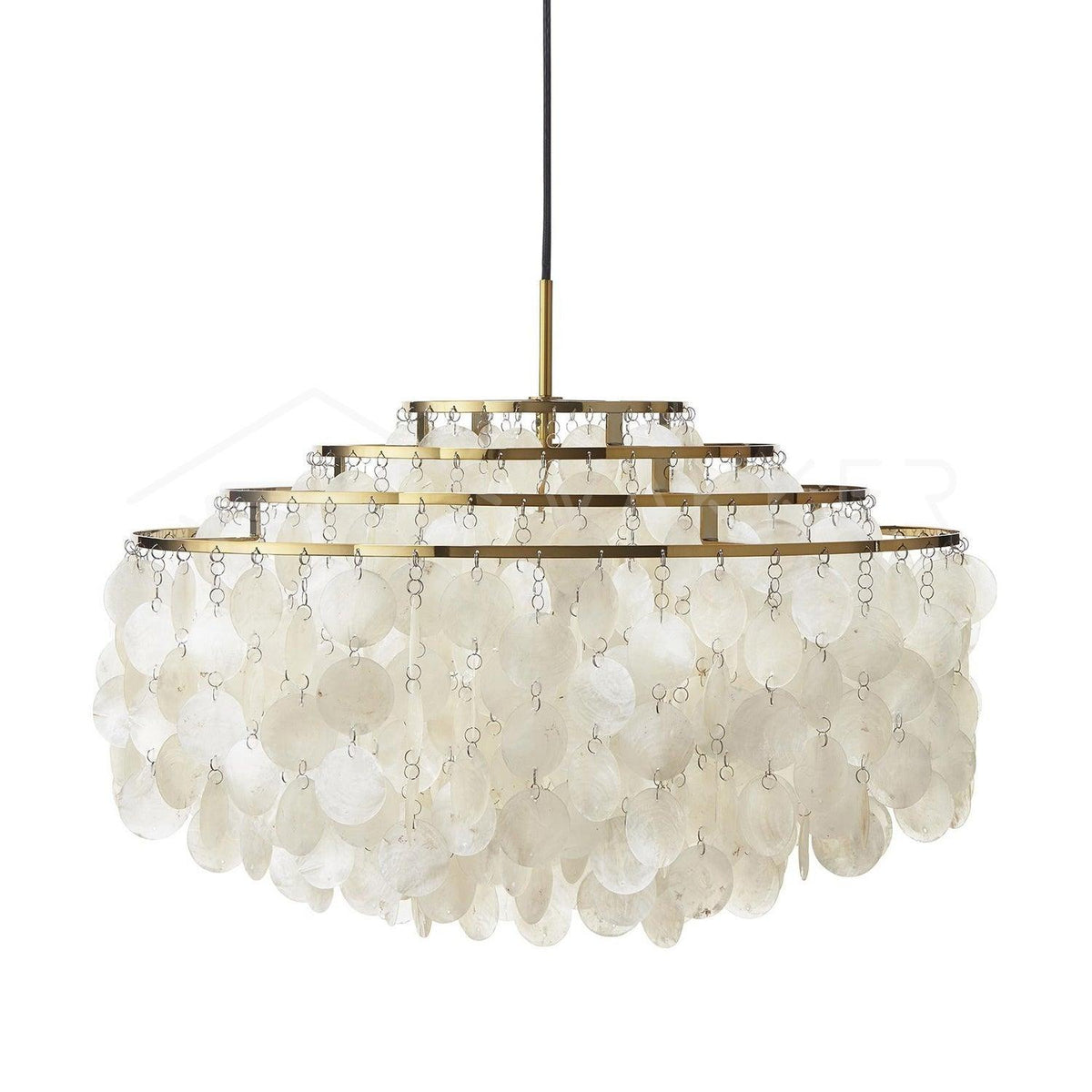 Ilmarelle Shell Chandelier-Moonnatur