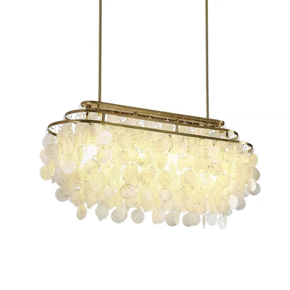 Ilmarelle Shell Chandelier-Moonnatur