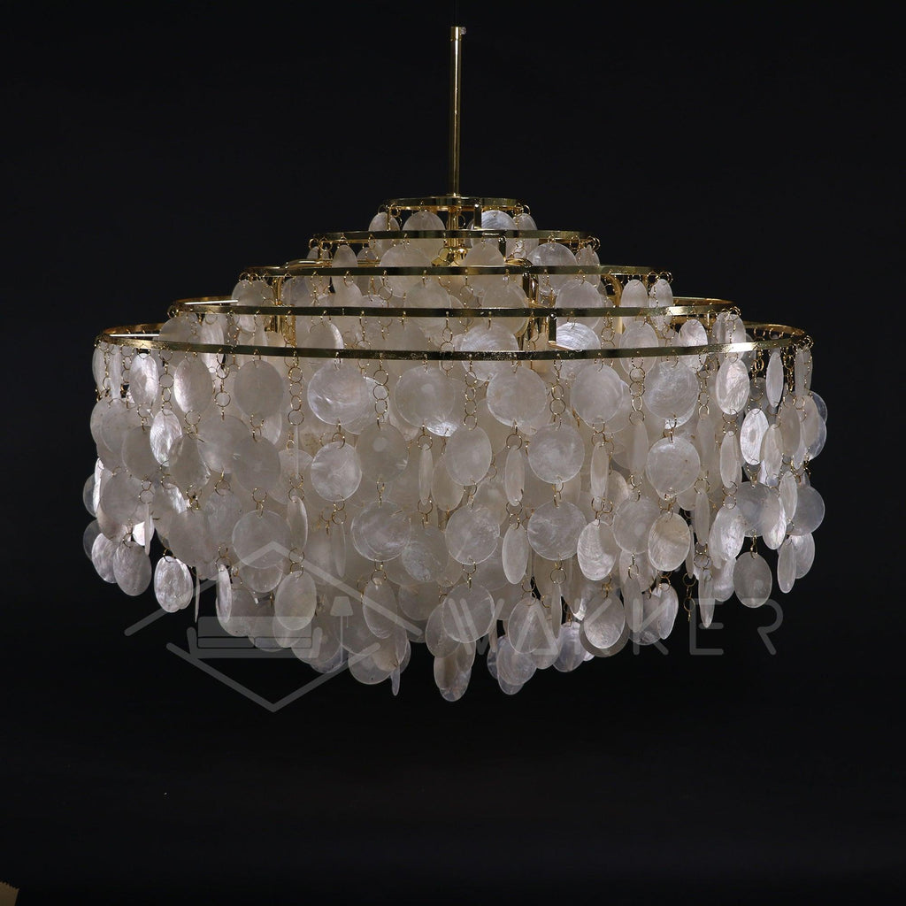 Ilmarelle Shell Chandelier-Moonnatur