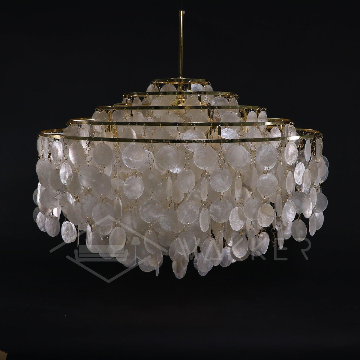 Ilmarelle Shell Chandelier-Moonnatur