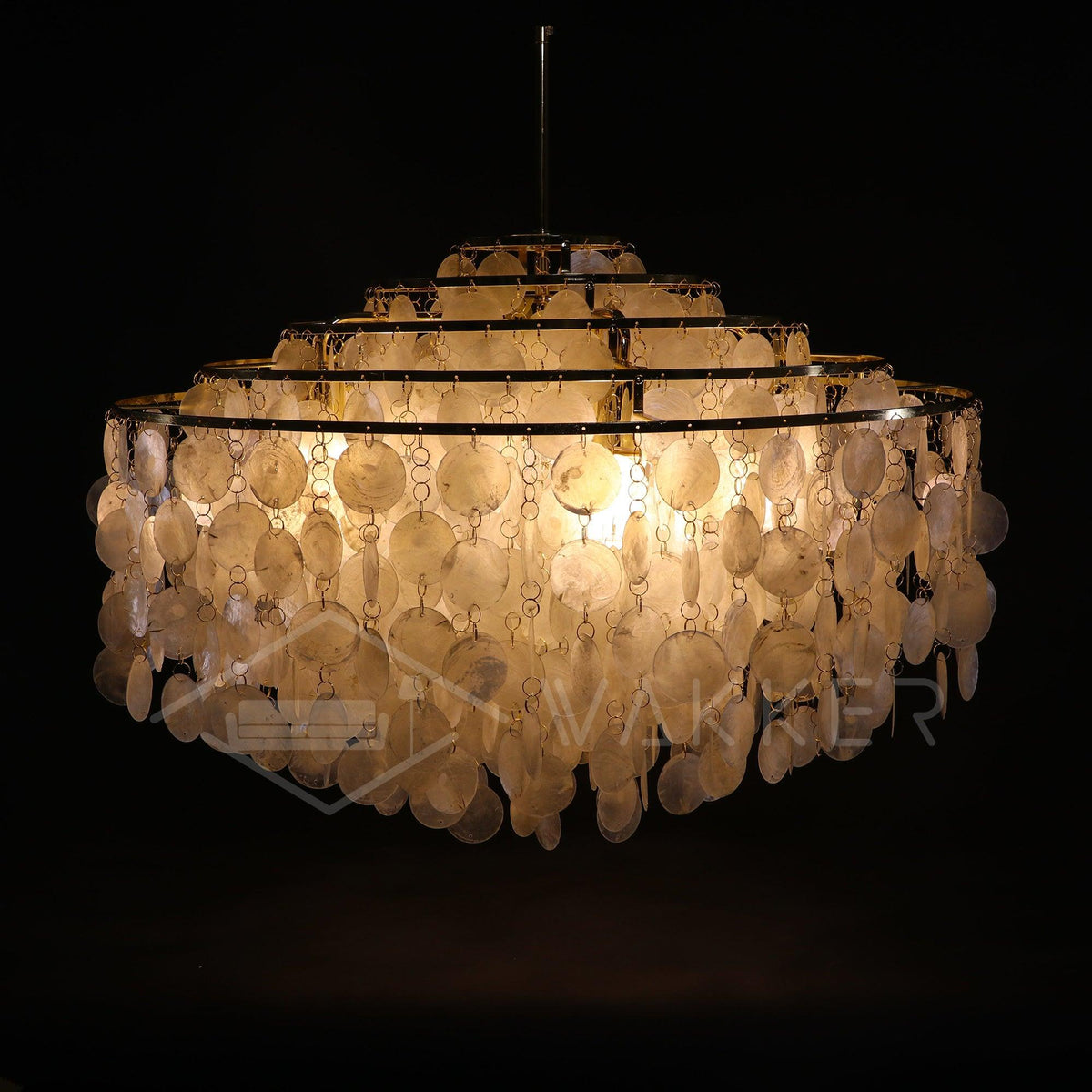 Ilmarelle Shell Chandelier-Moonnatur