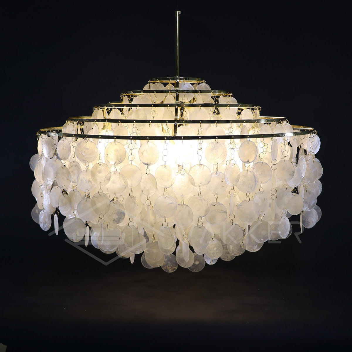 Ilmarelle Shell Chandelier-Moonnatur