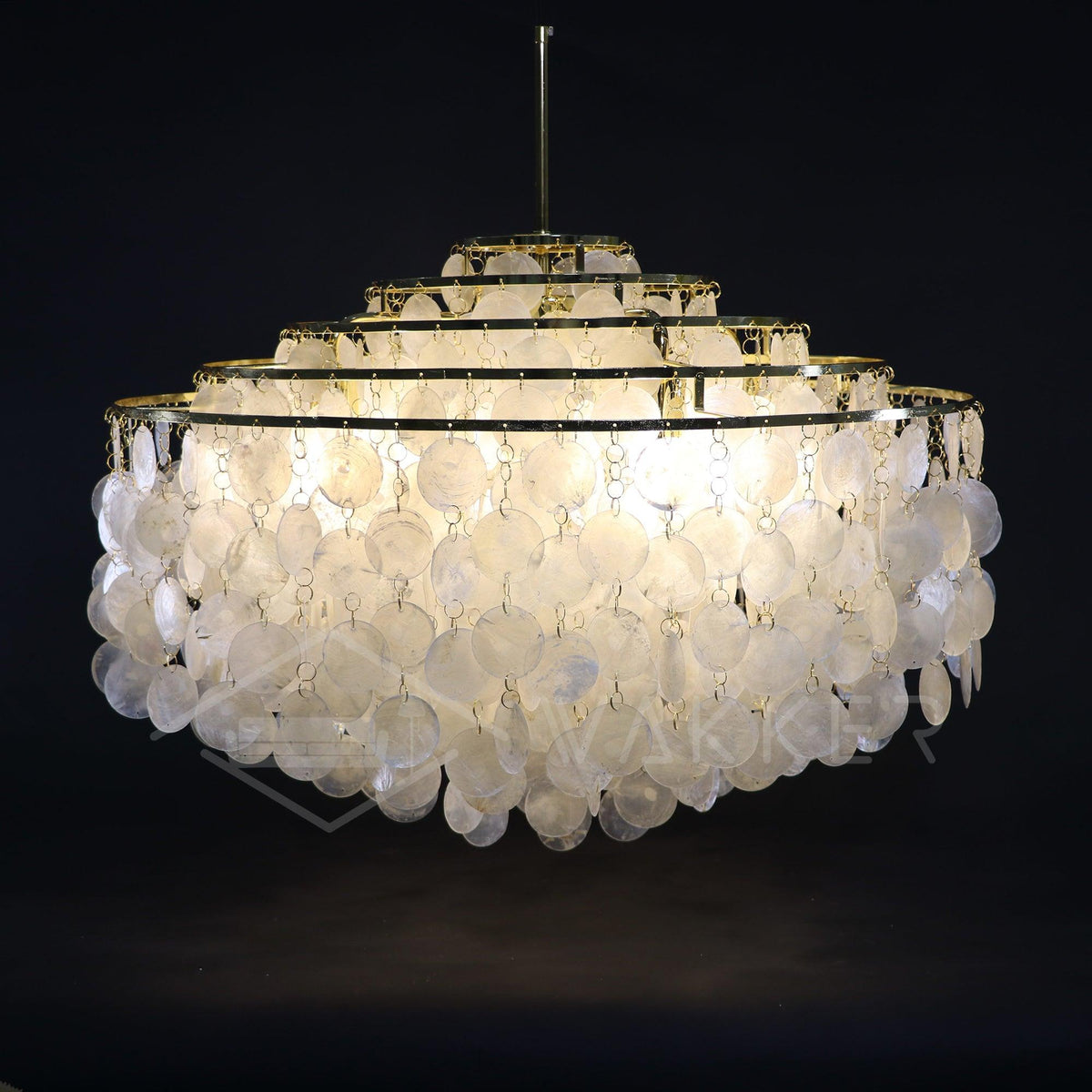 Ilmarelle Shell Chandelier-Moonnatur