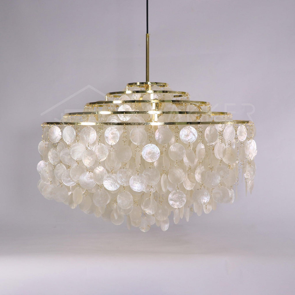 Ilmarelle Shell Chandelier-Moonnatur