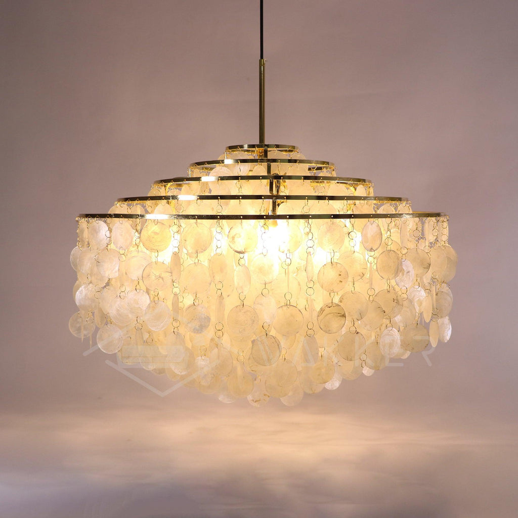 Ilmarelle Shell Chandelier-Moonnatur