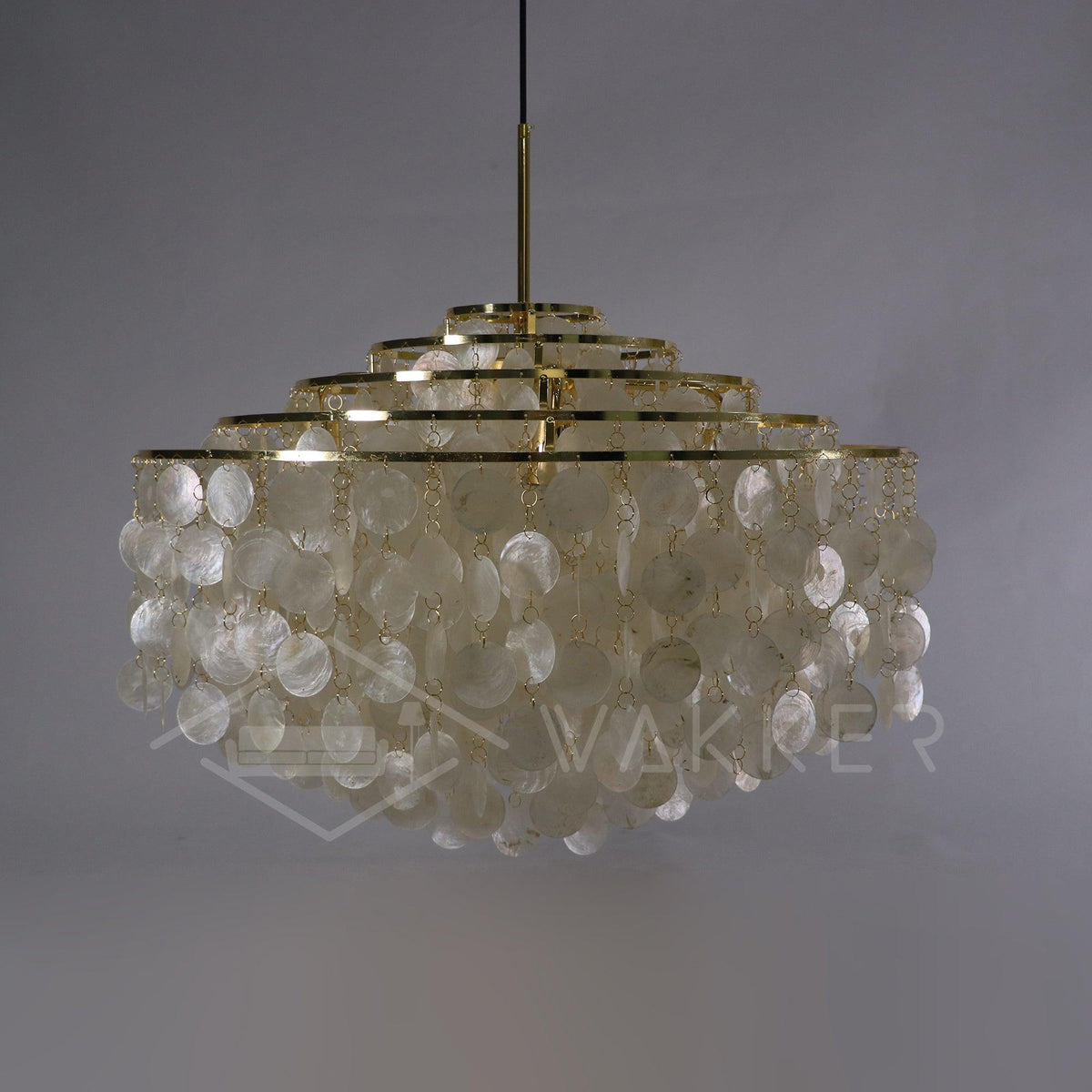 Ilmarelle Shell Chandelier-Moonnatur