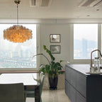 Ilmarelle Shell Chandelier-Moonnatur