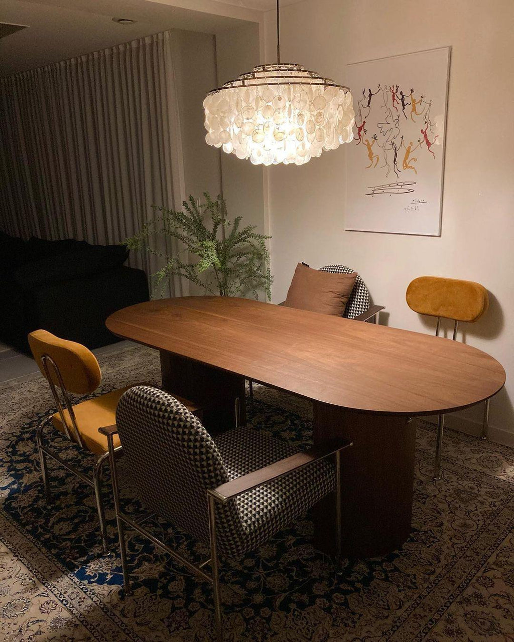 Ilmarelle Shell Chandelier-Moonnatur