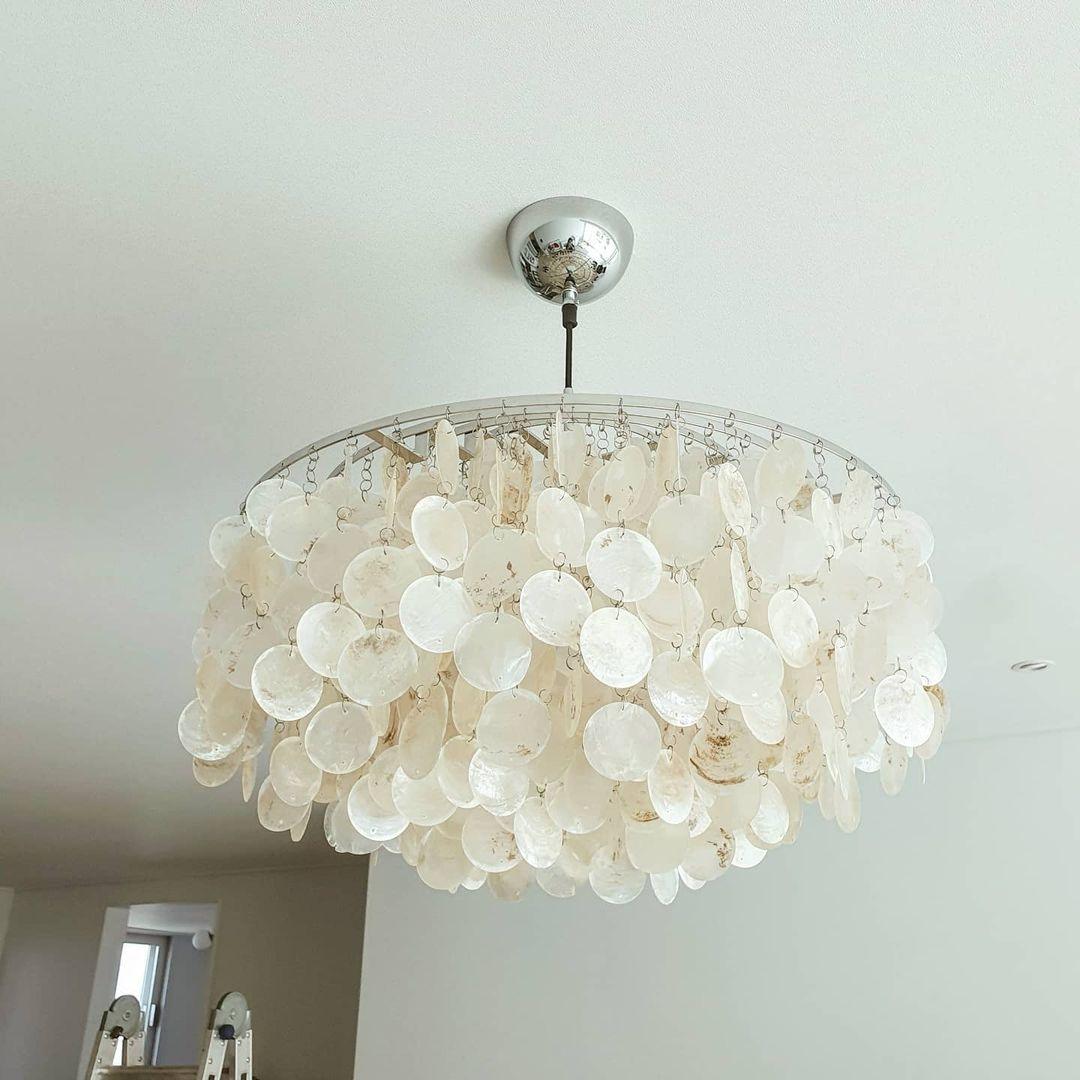 Ilmarelle Shell Chandelier-Moonnatur