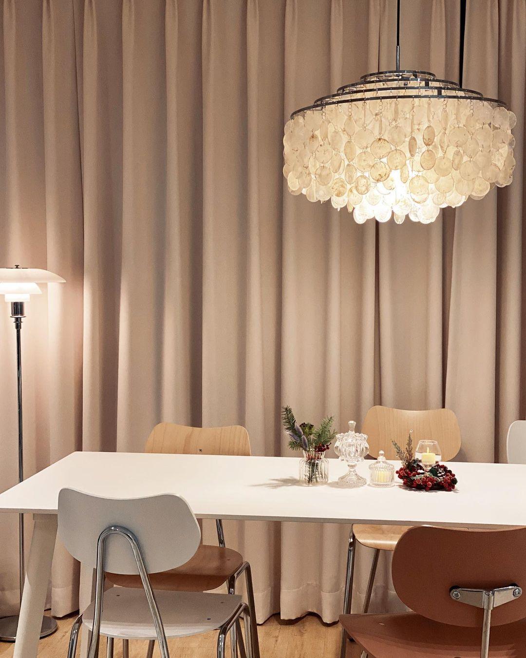 Ilmarelle Shell Chandelier-Moonnatur