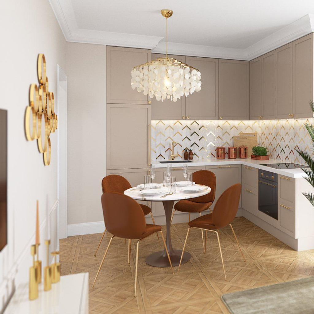 Ilmarelle Shell Chandelier-Moonnatur