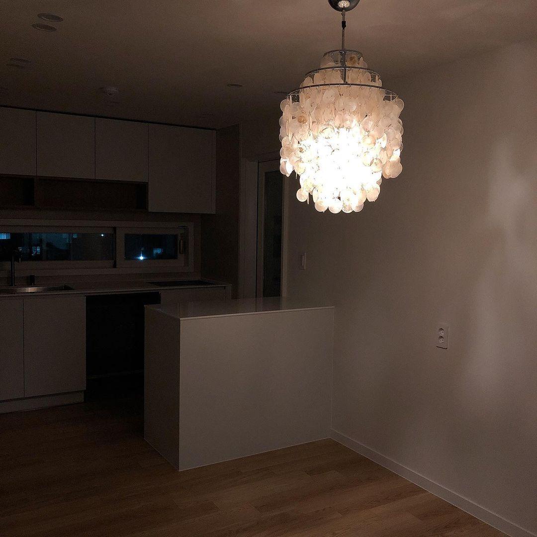 Ilmarelle Shell Chandelier-Moonnatur