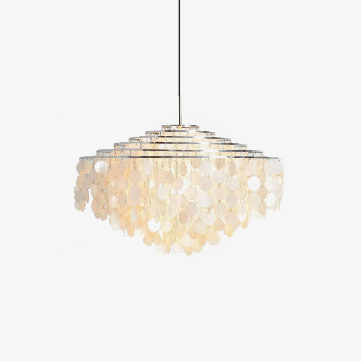 Ilmarelle Shell Chandelier-Moonnatur