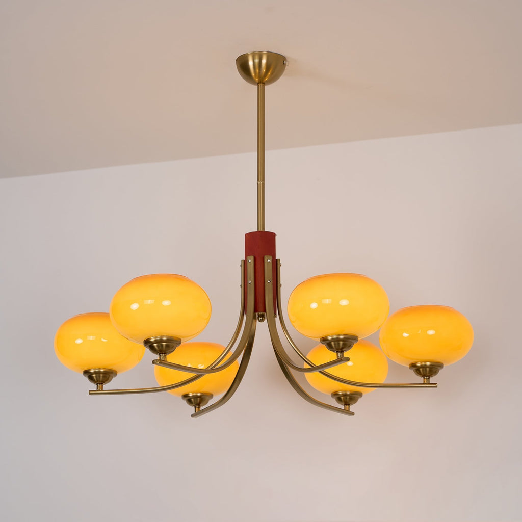 Zorrenlark Glass Chandelier-Moonnatur