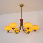 Zorrenlark Glass Chandelier-Moonnatur