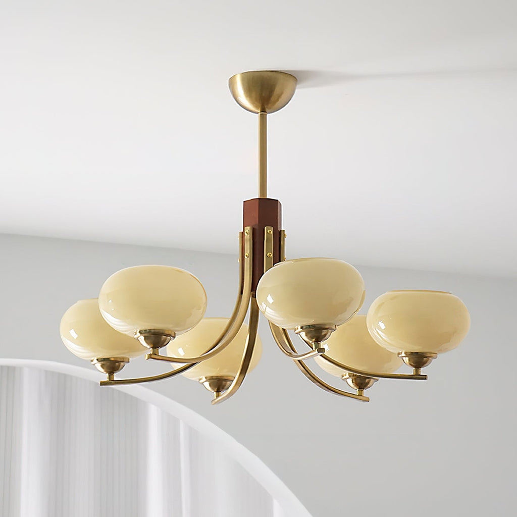Zorrenlark Glass Chandelier-Moonnatur