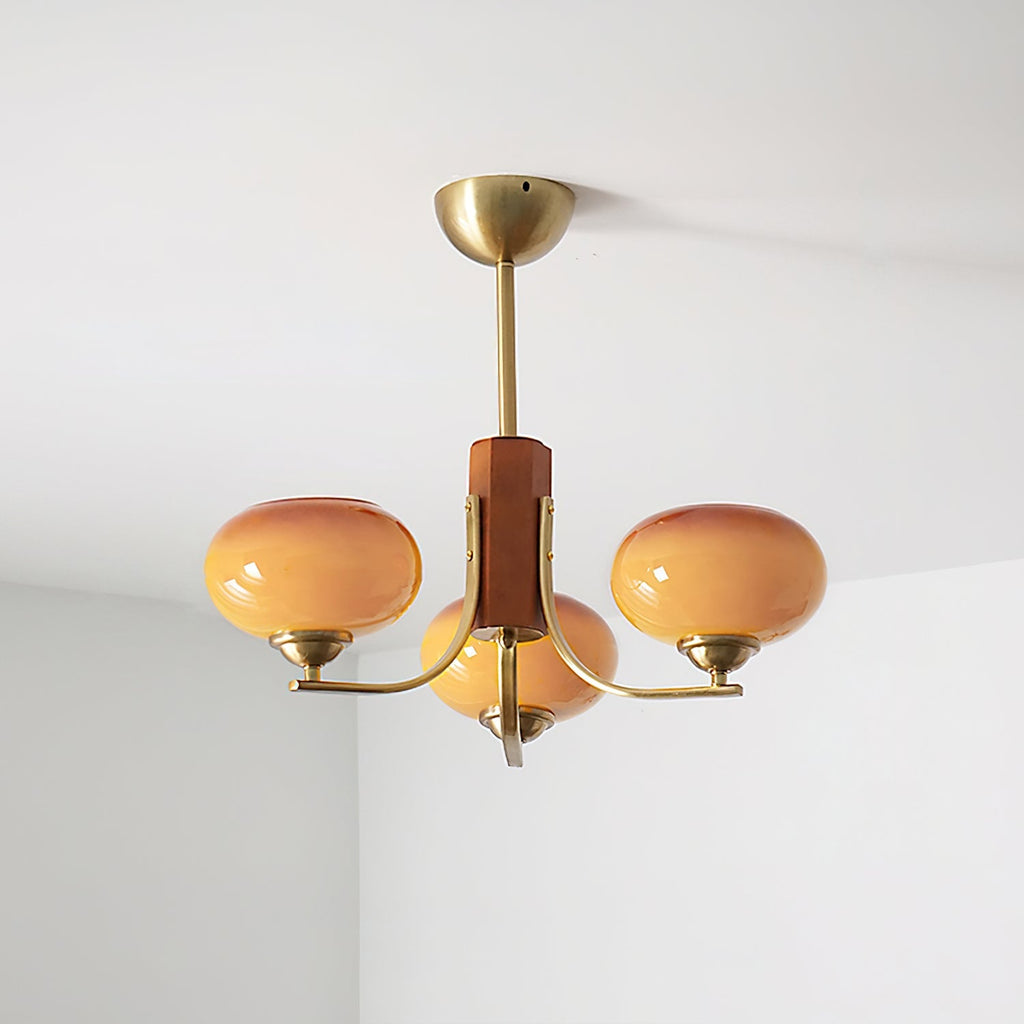 Zorrenlark Glass Chandelier-Moonnatur