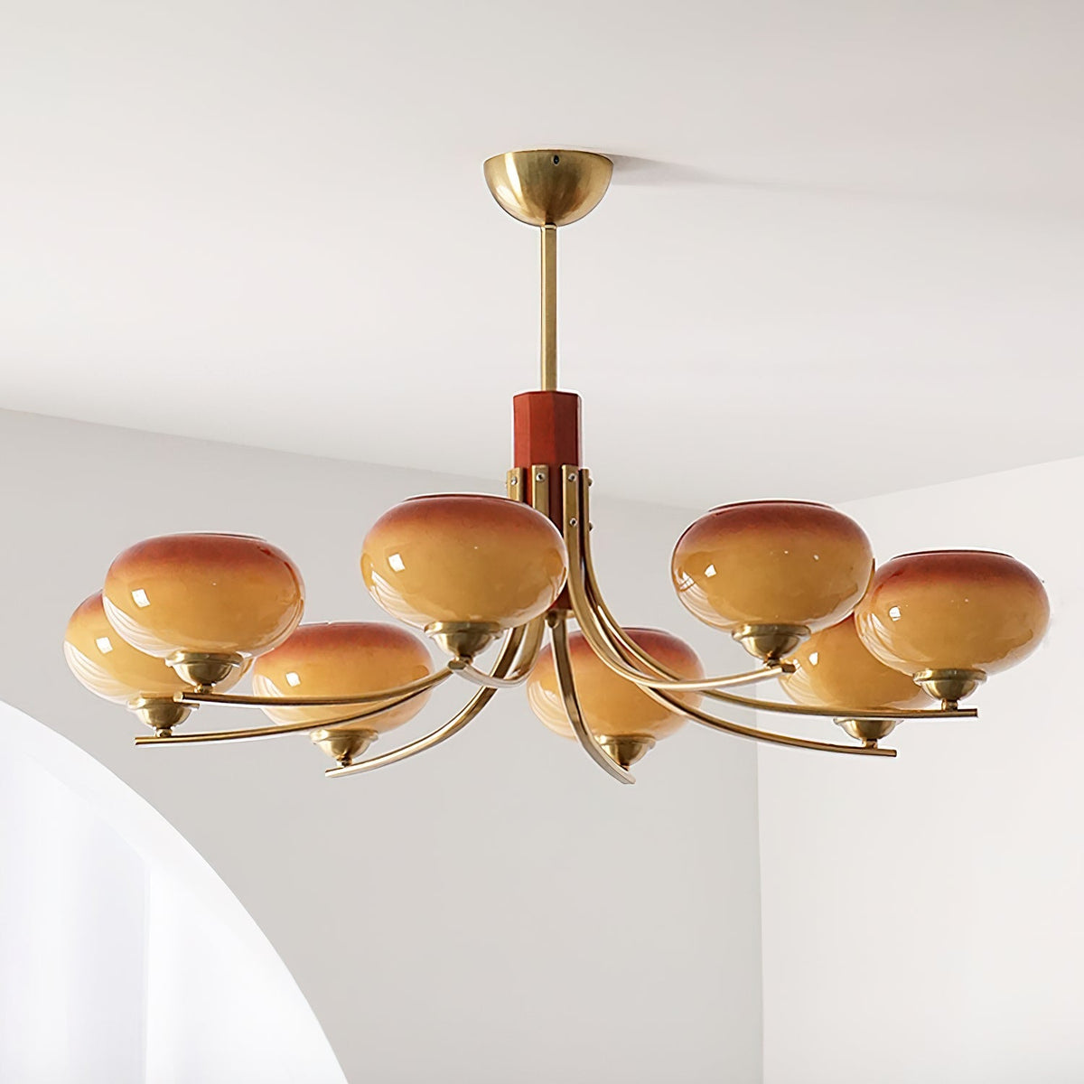 Zorrenlark Glass Chandelier-Moonnatur