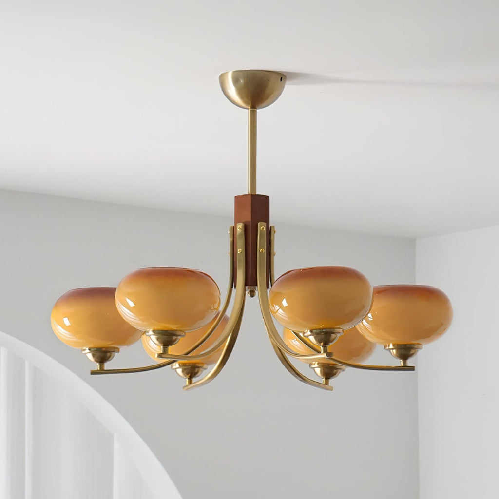 Zorrenlark Glass Chandelier-Moonnatur