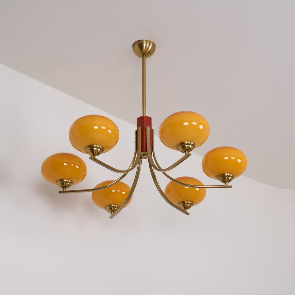 Zorrenlark Glass Chandelier-Moonnatur
