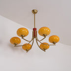 Zorrenlark Glass Chandelier-Moonnatur