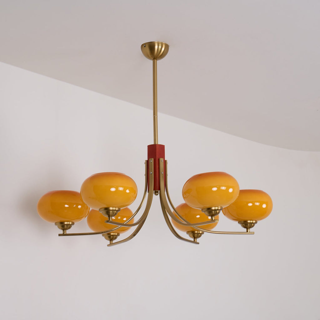Zorrenlark Glass Chandelier-Moonnatur