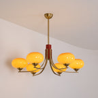 Zorrenlark Glass Chandelier-Moonnatur