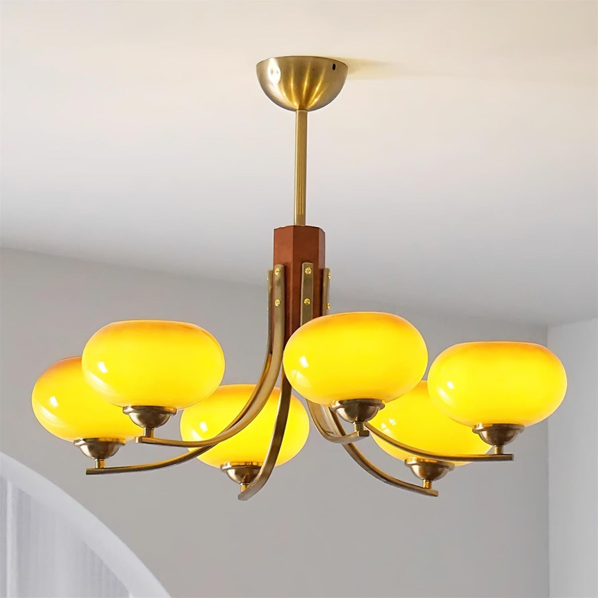 Zorrenlark Glass Chandelier-Moonnatur