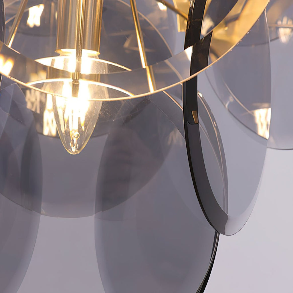 Laelune Glass Chandelier-Moonnatur