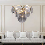 Laelune Glass Chandelier-Moonnatur