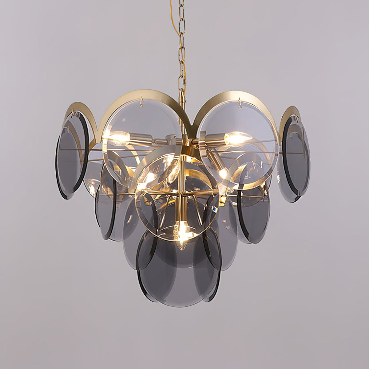 Laelune Glass Chandelier-Moonnatur