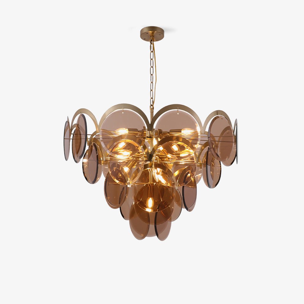 Laelune Glass Chandelier-Moonnatur