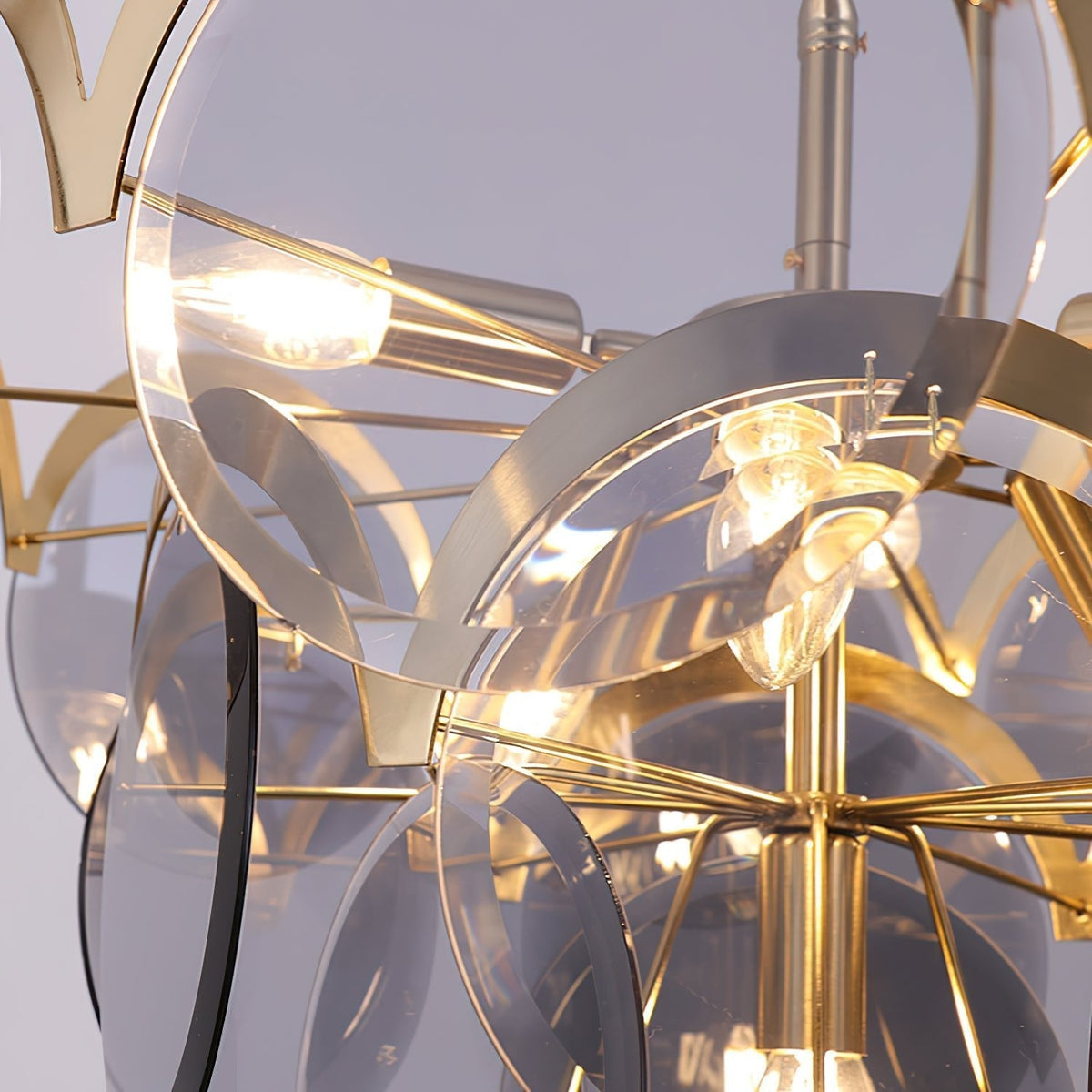 Laelune Glass Chandelier-Moonnatur