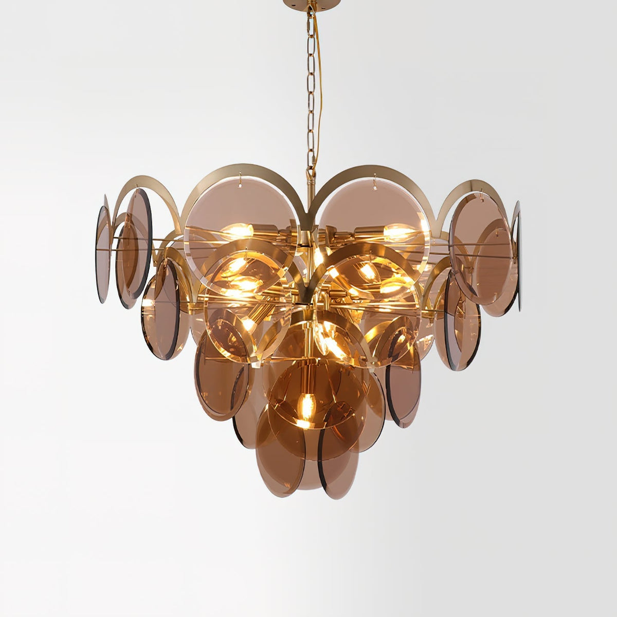 Laelune Glass Chandelier-Moonnatur