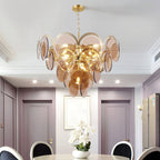 Laelune Glass Chandelier-Moonnatur