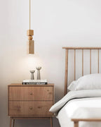 Norreloria Travertine Pendant Light-Moonnatur